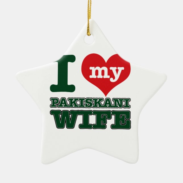 Pakistani designs ceramic tree decoration (Front)