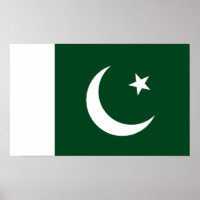 Pakistani Flag Poster