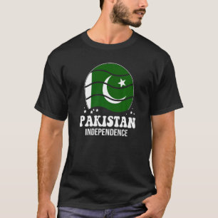 Pakistani Independence 2022 Vintage Pakistan Flag T-Shirt