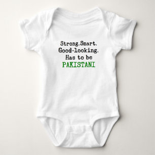 pakistani strong baby bodysuit