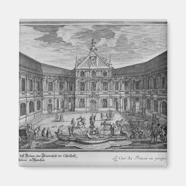 Palace at Munich, Germany Magnet (Front)