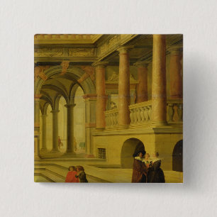 Palace Courtyard 15 Cm Square Badge