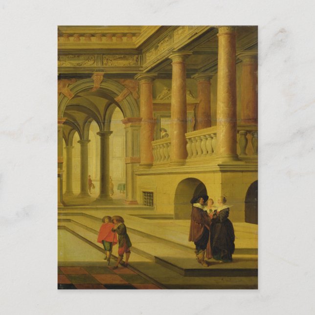 Palace Courtyard Postcard (Front)
