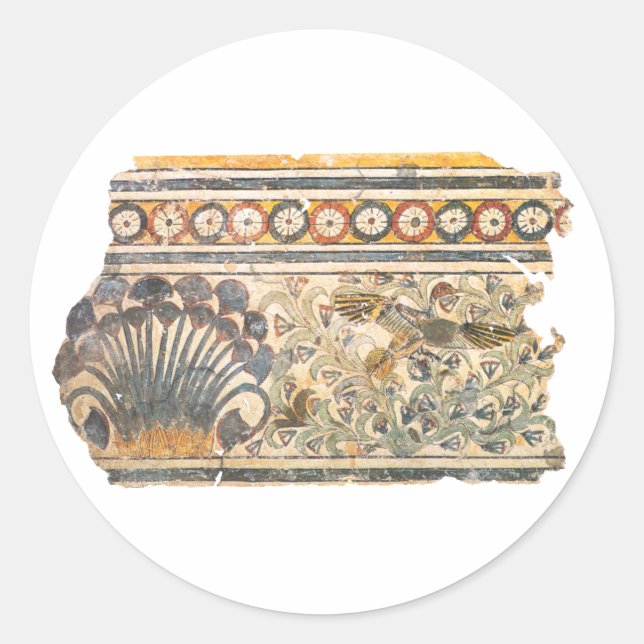 Palace Decoration Classic Round Sticker (Front)
