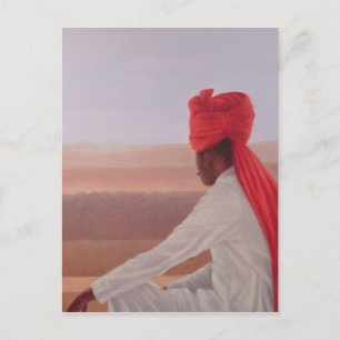 Palace Guard Jaipur Postcard