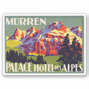 Palace Hotel Des Alpes Murren Switzerland