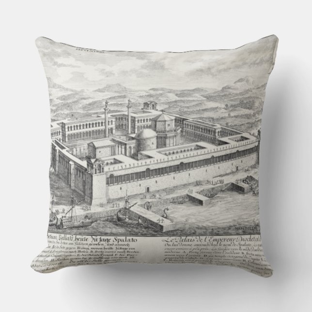 Palace of Diocletian (245-313), Split, Yugoslavia, Cushion (Front)