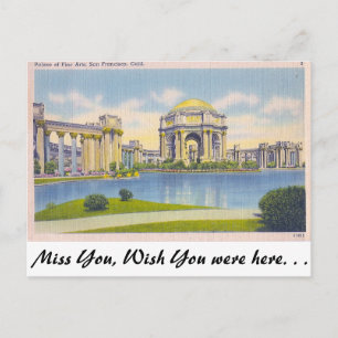 Palace of Fine Arts, San Francisco, California Postcard