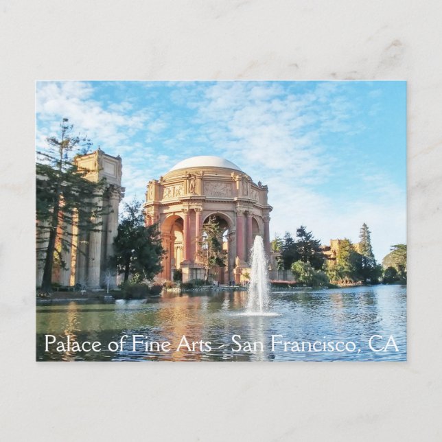 Palace of Fine Arts - San Francisco Postcard (Front)