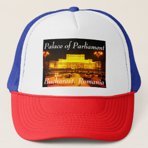 Palace of Parliament, Bucharest, Romania Trucker Hat