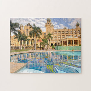 Palace Of The Lost City Hotel And Swimming Pool 2 Jigsaw Puzzle