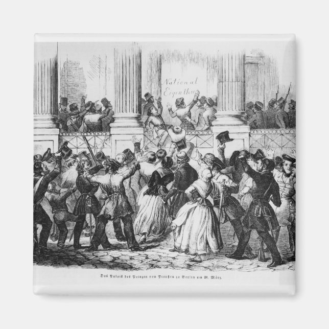 Palace of the Princes of Prussia in Berlin Magnet (Front)