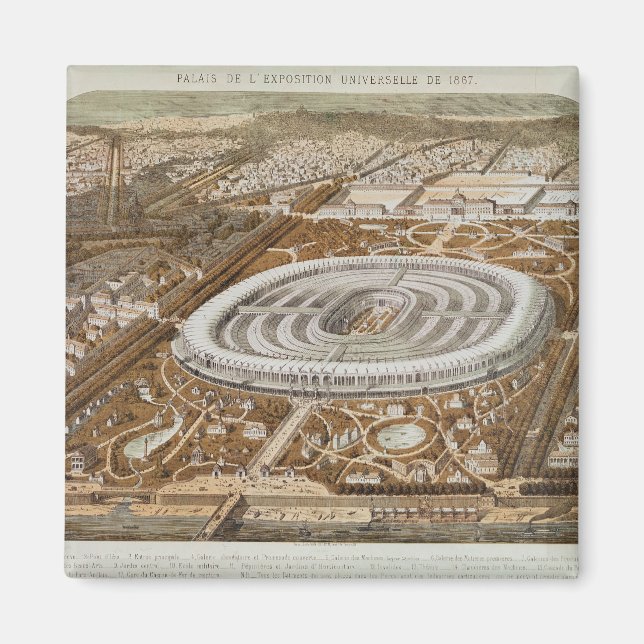 Palace of the Universal Exhibition Magnet (Front)