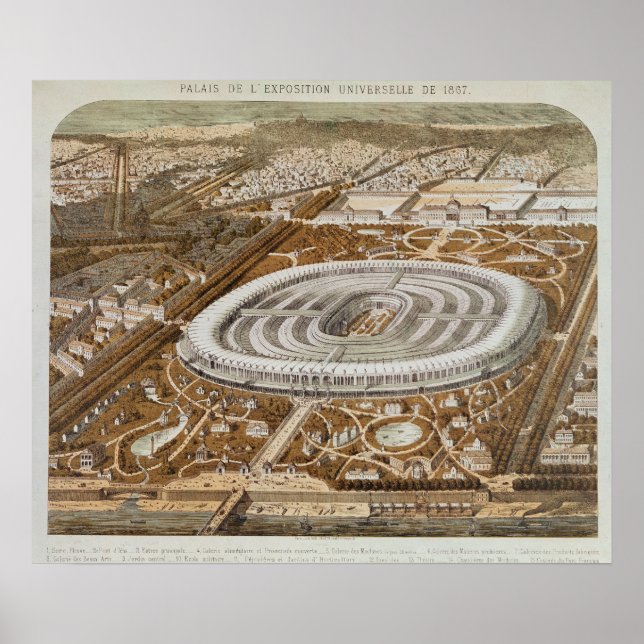 Palace of the Universal Exhibition Poster (Front)