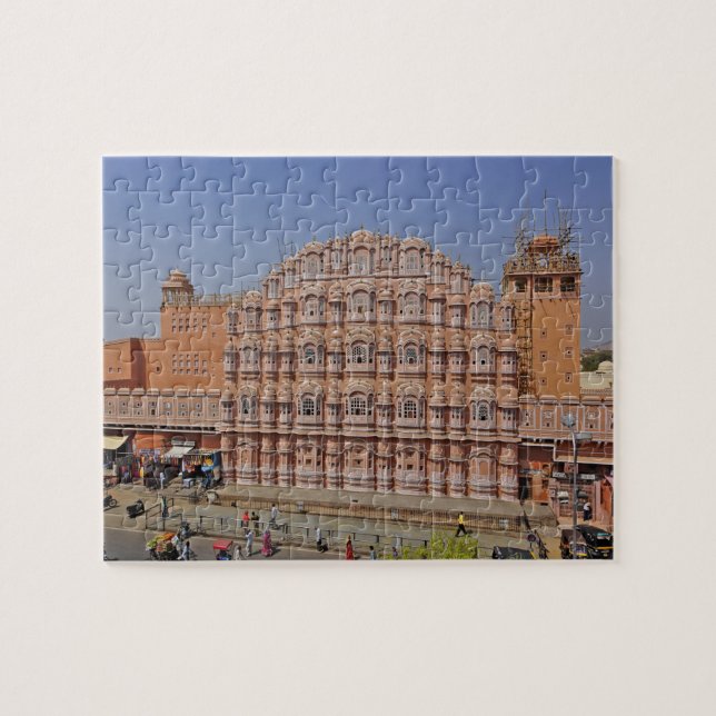 Palace of the Winds (Hawa Mahal), Jaipur, India, Jigsaw Puzzle (Horizontal)