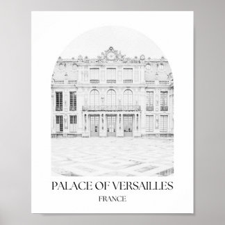 Palace of Versailles France Arch Photo Print