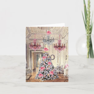 Palace of Versailles France Christmas  Thank You Card
