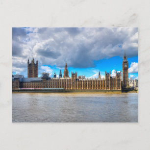 Palace of Westminster Postcard