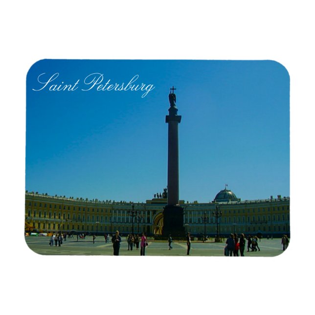 Palace Square Saint Petersburg Russia Architecture Magnet (Horizontal)
