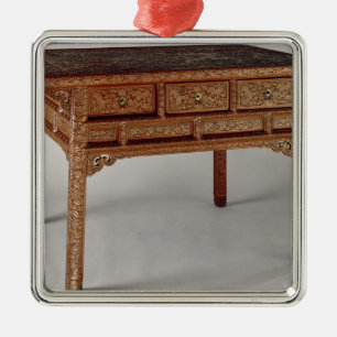 Palace table, Ming Dynasty, Hsuan Te Period Metal Ornament