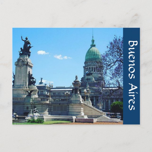 palacio buenos aires postcard (Front)