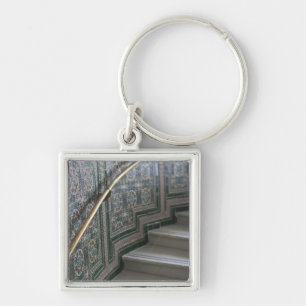 Palacio de Communicaciones, Moorish tiles Key Ring