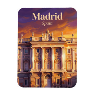 Palacio Real de Madrid Spain Magnet