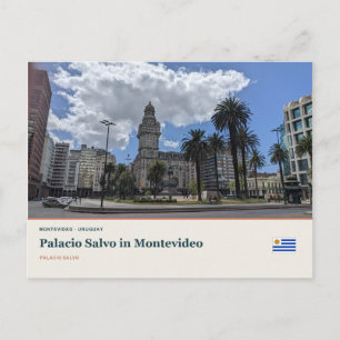 Palacio Salvo in Montevideo Postcard