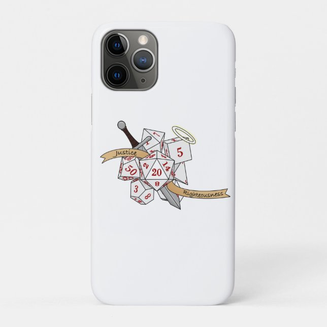 Paladin Dice Design Case-Mate iPhone Case (Back)