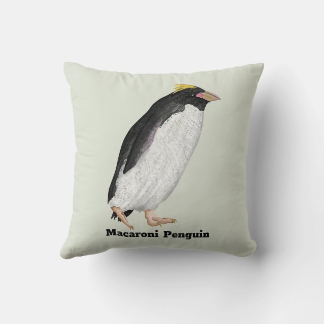 Palaeeudyptes Extinct Penguin Cushion (Back)
