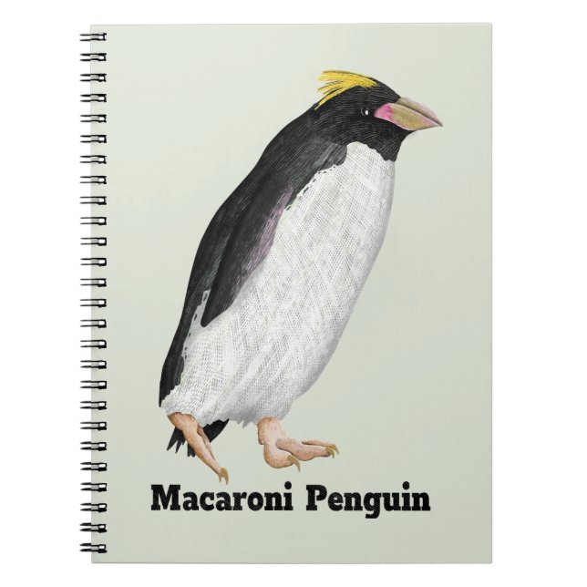 Palaeeudyptes Extinct Penguin Notebook (Front)