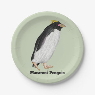 Palaeeudyptes Extinct Penguin Paper Plate