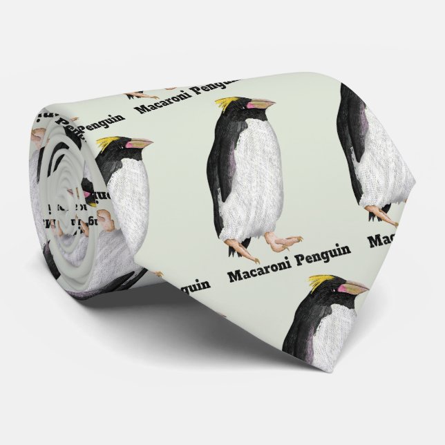 Palaeeudyptes Extinct Penguin Tie (Rolled)