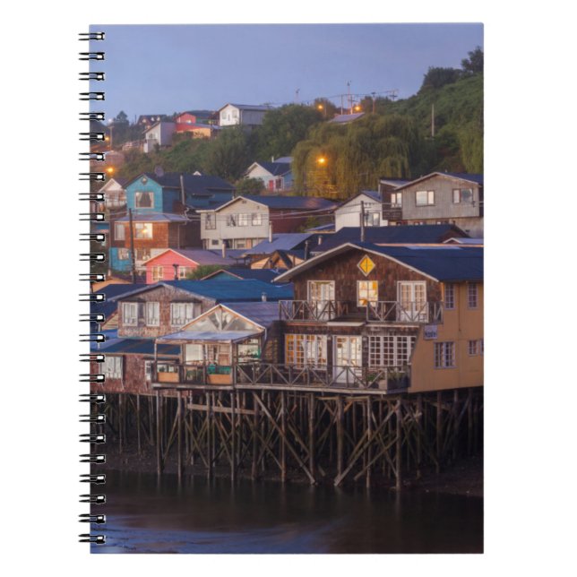 Palafito stilt houses, elevated view notebook (Front)