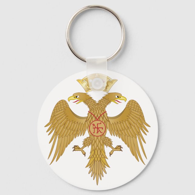 Palaiologos Eagle Key Ring (Front)