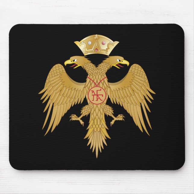 Palaiologos Eagle Mouse Pad (Front)