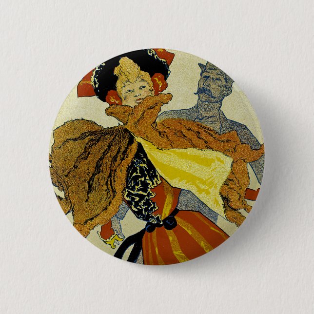 Palais de Glace 6 Cm Round Badge (Front)