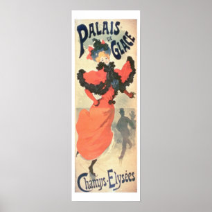 Palais de Glace, Champs Elysees, Paris, 1894 (colo Poster