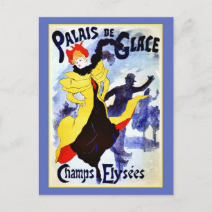 Palais de Glace Champs Elysées Postcard