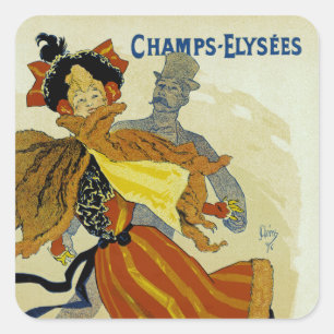 Palais de Glace Square Sticker