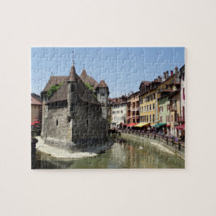 Palais de l'Isle in Picturesque Annecy, France Jigsaw Puzzle