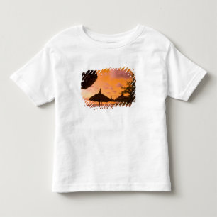 Palapa style beach huts at sunrise, Belle Mare 2 Toddler T-Shirt