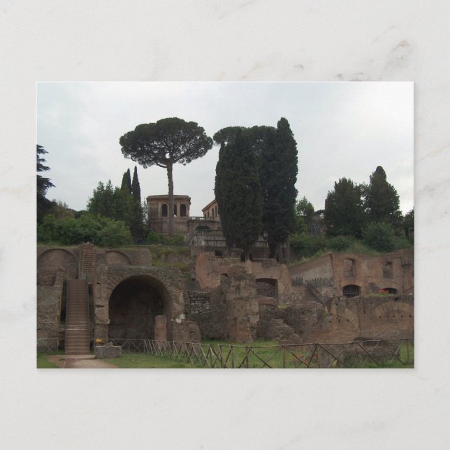Palatine Hill in Rome, Italy Postcard (Front)