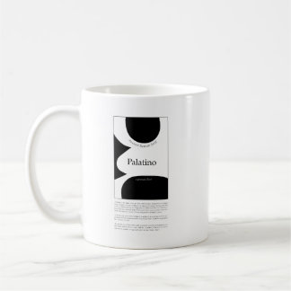 Palatino Typography Coffee Mug
