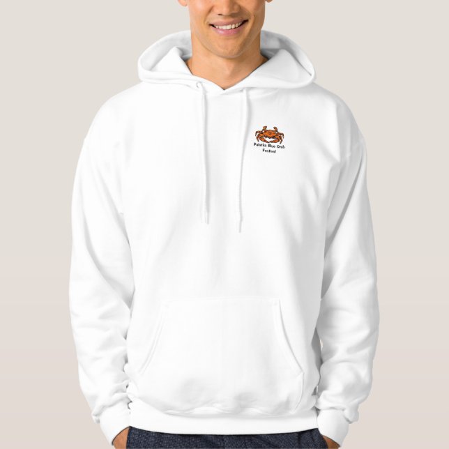 Palatka Blue Crab Festival Hooded Hoodie (Front)