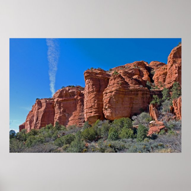 Palatki Red Rocks 3288 Poster (Front)