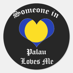 Palau Classic Round Sticker