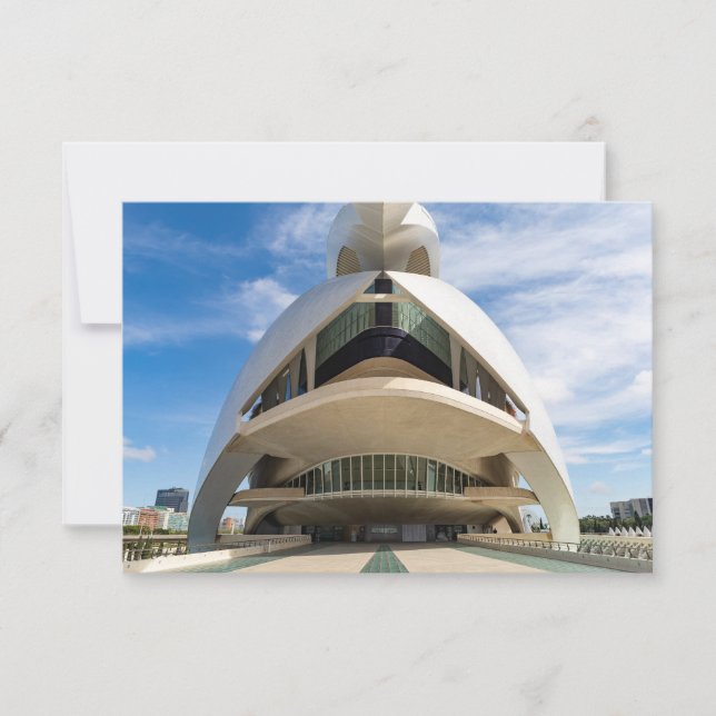 Palau de les Arts Reina Sofia, Valencia Invitation (Front)