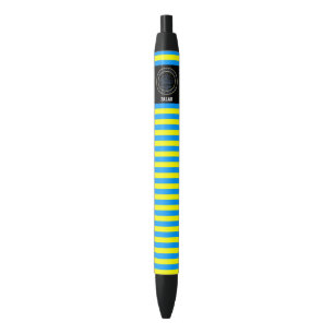 Palau Flag Cute Patriotic Black Ink Pen