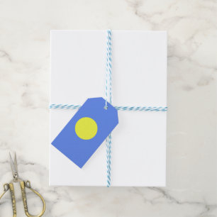 Palau flag gift tags